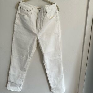 Madewell Vintage Jean in off-white
